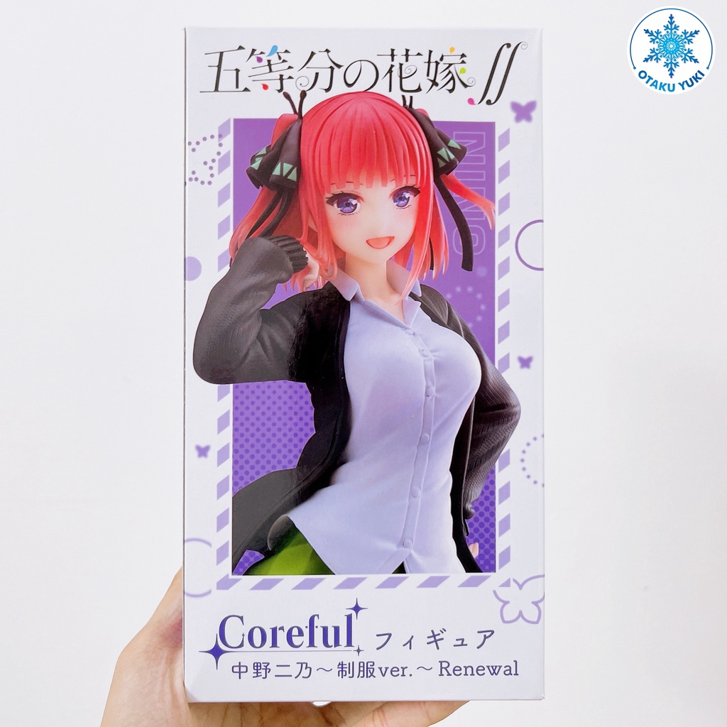 Mô Hình Nakano Nino Coreful Figure - Seifuku Ver. (Taito) Gotoubun no Hanayome
