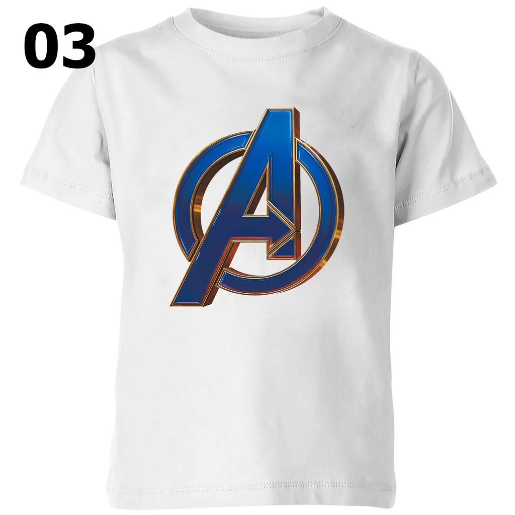 Áo thun Avengers Ngắn Tay Cổ Tròn Cho Nam Và Nữ Thoitrang24h