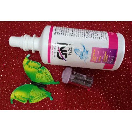 AOSEPT, SALINE, GN H2O2 - NƯỚC NGÂM KÍNH ÁP TRÒNG CỨNG 360ML