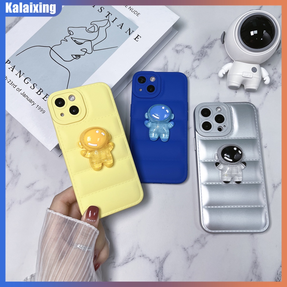 Ốp Điện Thoại Tpu Dẻo In Hình Nhà Du Hành Vũ Trụ Cho iPhone 14 Max 14 Pro Max 13Pro 12 ProMax 11Pro Xs Max Xr X Xs