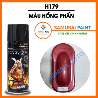 Sơn Samurai - Sơn Xịt chuyên dụng màu hồng phấn H179