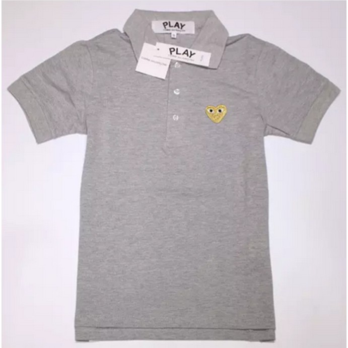 Áo thun play comme des garcons CDG POLO tay ngắn thiết kế thời trang cho nam và nữ