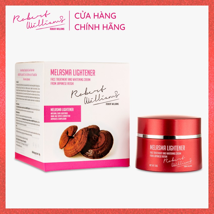 Kem dưỡng trắng giảm thâm nám chuyên sâu Linh chỉ đỏ 30g ROBERT WILLIAMS Melasma lightener | BigBuy360 - bigbuy360.vn
