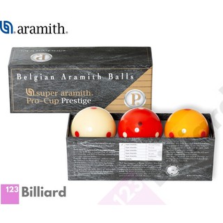 [SIÊU THỊ BIDA] Bi Aramith Pro Cup Prestige 61,5 mm 03 bi [BI/BALL BIDA]