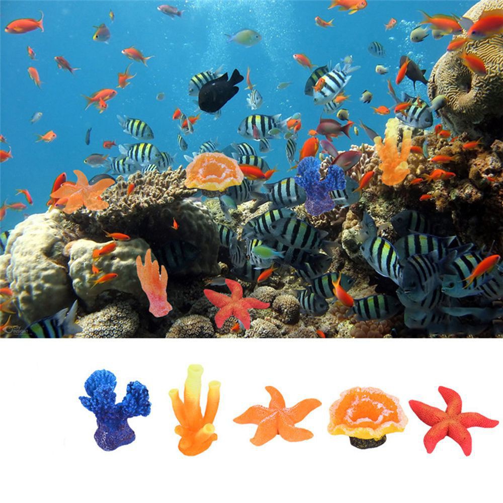 Cây Giả Trang Trí Bể Cá