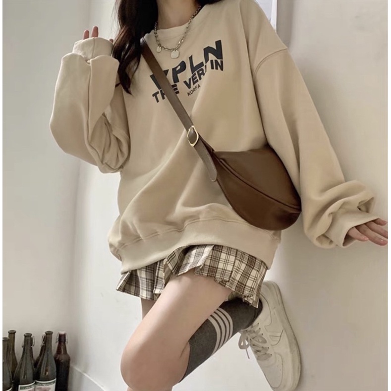 Áo nỉ cổ tròn Vplm TT