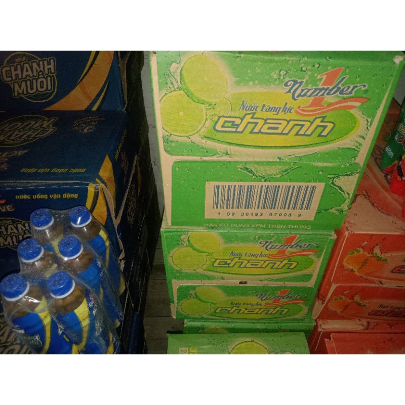 Nước Tăng Lực NUMBER ONE Vị Chanh 330ml