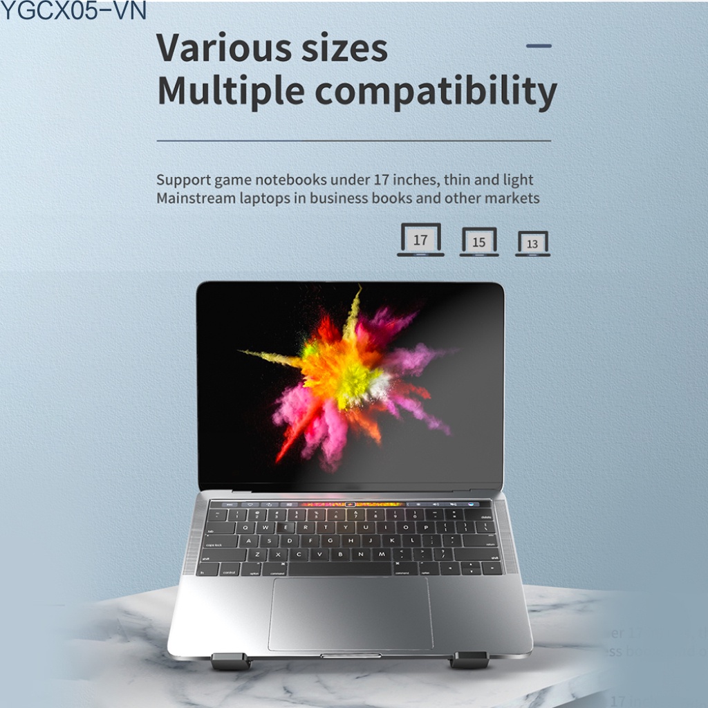 Giá Đỡ Laptop Bằng Hợp Kim Nhôm Có Thể Điều Chỉnh Và Gập Lại Tiện Dụng | BigBuy360 - bigbuy360.vn