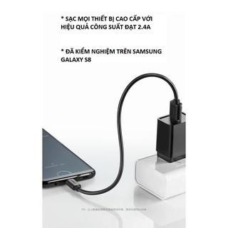 ( CÓ VIDEO ) CÁP SẠC NHANH TYPE-C CHUẨN TỪ HÃNG URGREEN