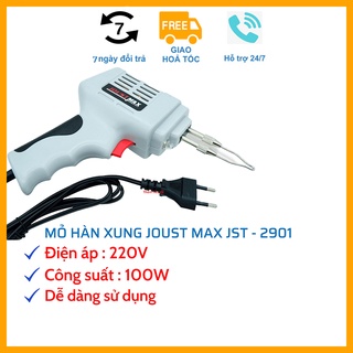Mỏ hàn xung, mỏ hàn thiếc cầm tay joust max jst2901 100w 220v hàn chân linh kiện điện tử