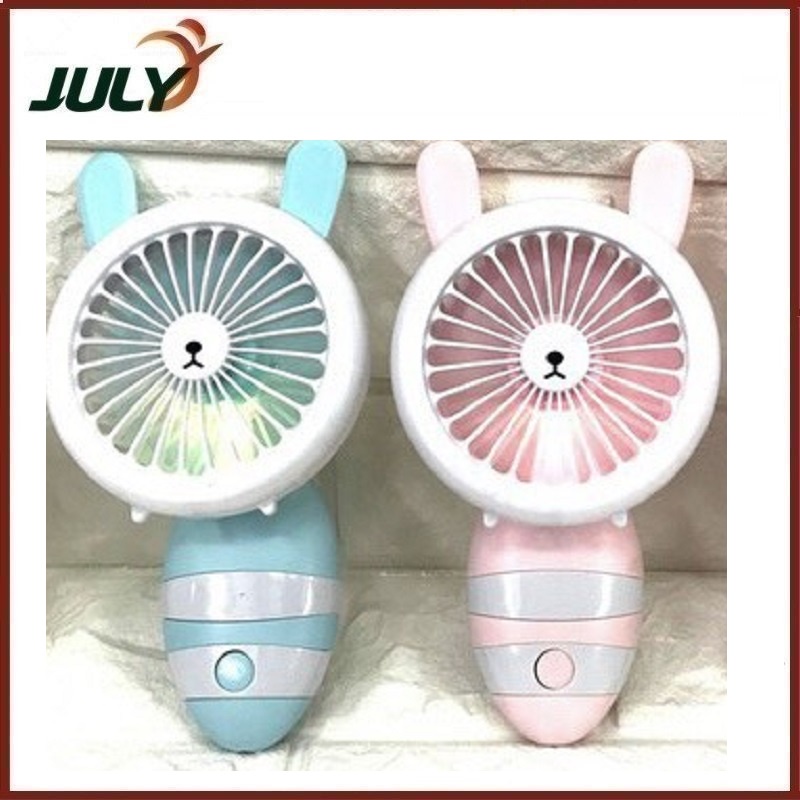 Quạt mini siêu mát có đèn led hình ong