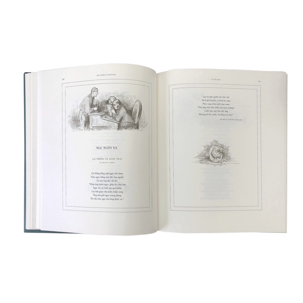 Sách Đông A - Ngụ Ngôn La Fontaine (Bình Book)
