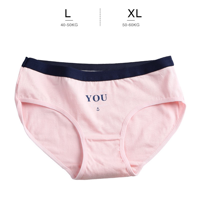 Quần lót nữ cotton cao cấp co giãn kháng khuẩn in hình đáng yêu dễ thương QL39 | BigBuy360 - bigbuy360.vn