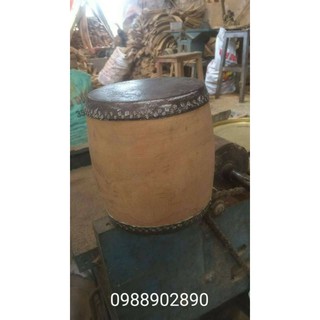 Trống cúng nguyên khối lõi mít đk 16 cm
