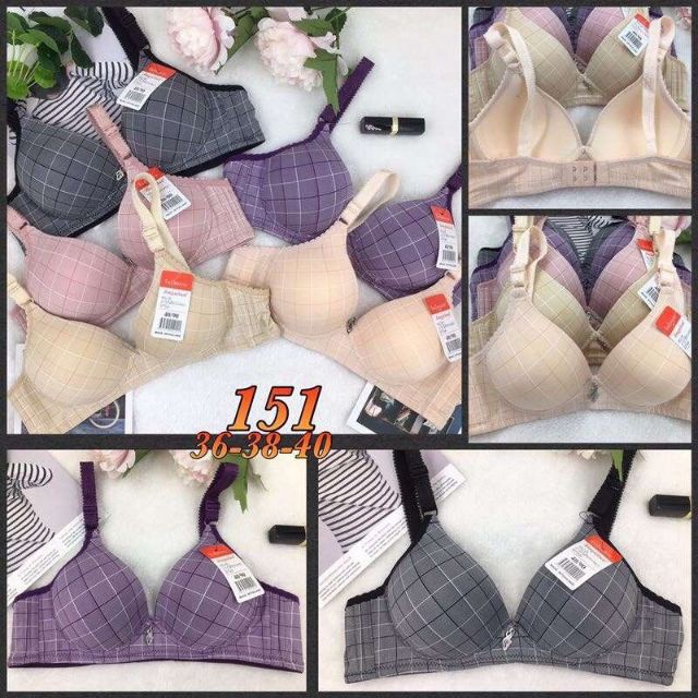 [Mã INCUBACK1416 hoàn 20K xu đơn 50K] Sỉ,lẻ áo ngực cotton mút mỏng Bigsize ( Made in Thái lan- không gọng)