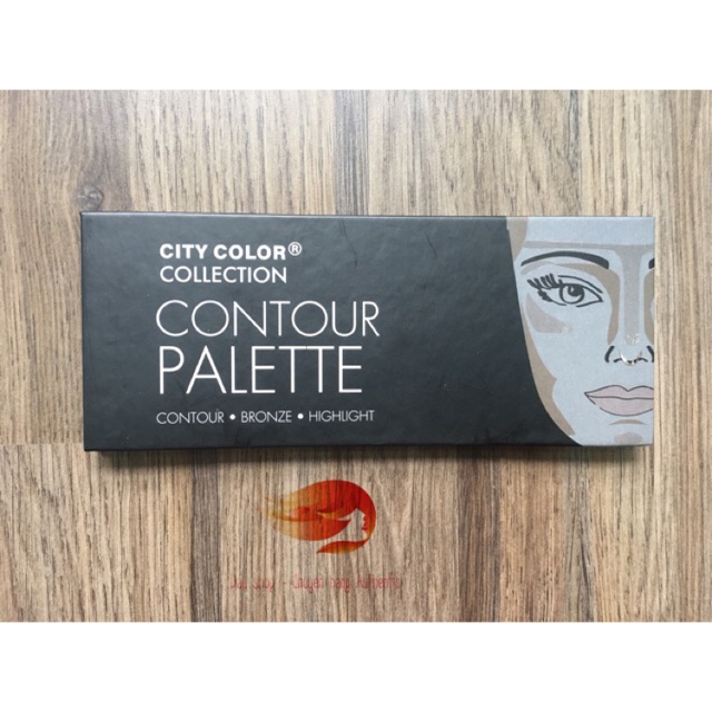 Bảng tạo khối và Highlight City Color Collection Contour