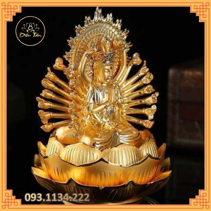 Tượng phật chuẩn đề phong thuỷ - bồ tát thiên thủ thiên nhãn