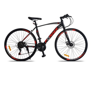 Xe đạp đường trường FORNIX R305 Vòng Bánh 29in trọng lượng 15kg khung sườn Hợp kim Thép Cao Cấp màu Xám Đỏ Đen