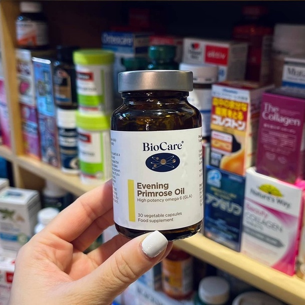Tinh Dầu Hoa Anh Thảo Biocare - Evening Primrose Oil Biocare  - UK