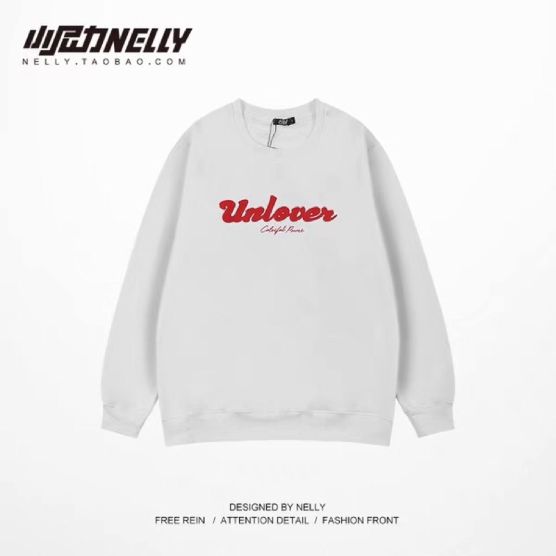 Áo sweater nelly heybig nỉ lót lông sale (có sẵn) unlover