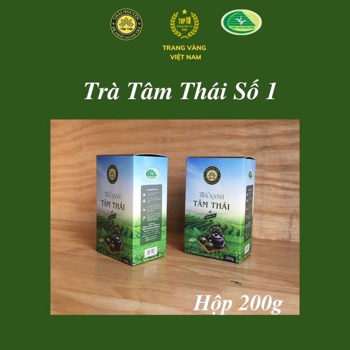 Trà Nõn Tân Cương Thái Nguyên Đặc Biệt 5 gói 100g Trà Xanh Tâm Thái Số 1 túi 500g