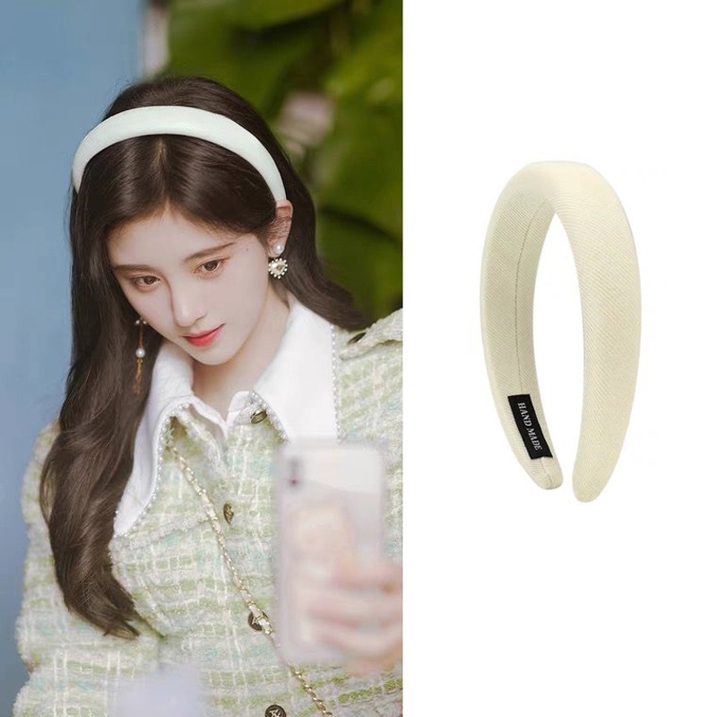 Cài tóc xốp màu sắc đơn giản thời trang