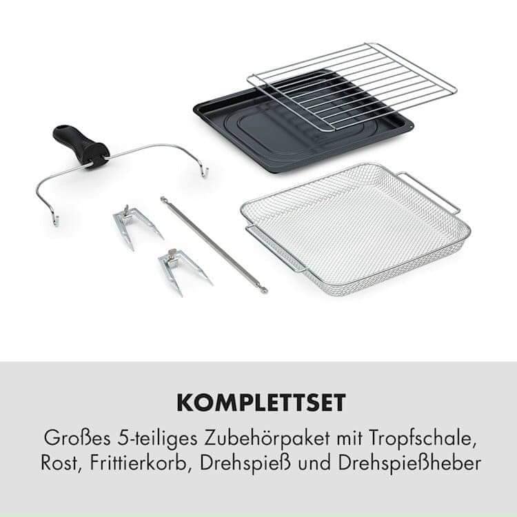 Nồi Chiên Không Dầu 12L Klarstein Aero Vital Cube