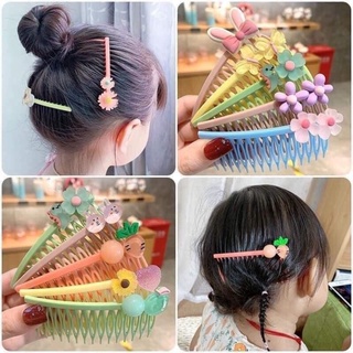 Xước tóc hình hoa quả cho bé gái .đtbx