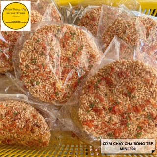 SET 10 CƠM CHÁY CHÀ BÔNG TÉP MINI