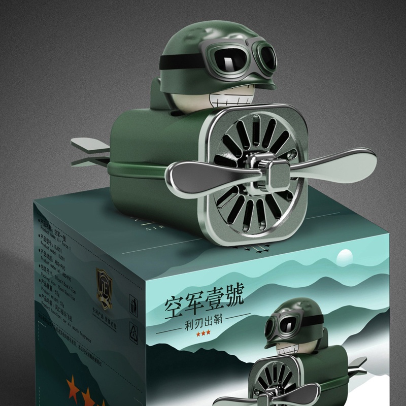 Phụ Kiện Trang Trí Lỗ Thông Gió Xe Hơi Hình Động Vật Đang Bay Dễ Thương