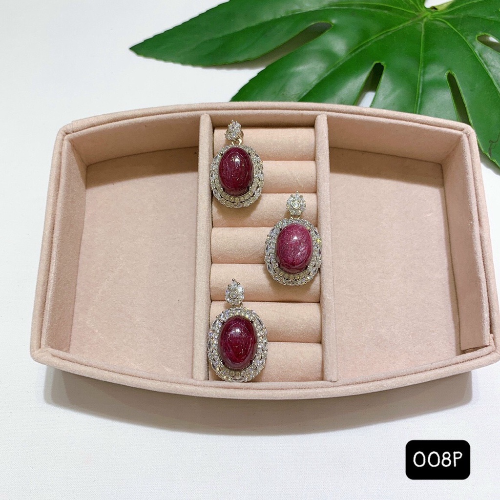 Mặt Dây Chuyền Bạc Ruby Nam Phi Mới Về