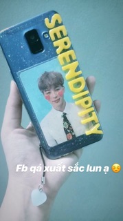 Ốp lưng điện thoại handmade letters casephone