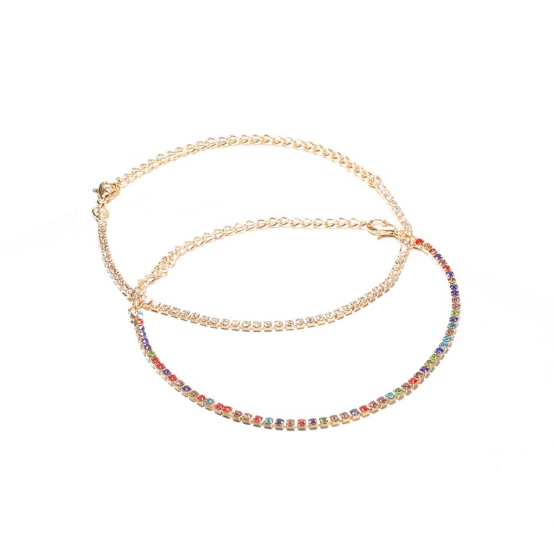 Set 2 Lắc Chân Đính Đá Xinh Xắn Dành Cho Nữ | BigBuy360 - bigbuy360.vn