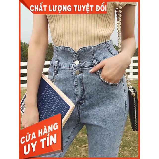 [Mã WASTMAY giảm 15% tối đa 30K đơn 150K] [hình thật] QUẦN JEANS LƯNG SIÊU CAO 2 nút- hình thật chính chủ | BigBuy360 - bigbuy360.vn
