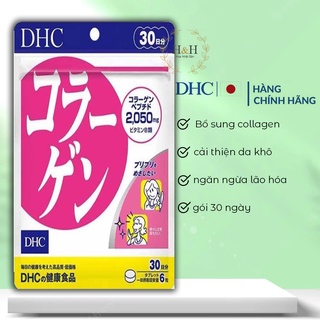 Viên uống làm đẹp da ngày DHC Collagen Nhật Bản 30 ngày