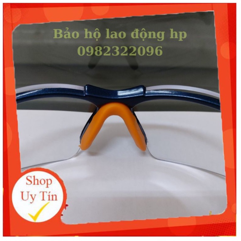 Kính Bảo Hộ Lao Động Chống Bụi Chống Tia UV Đọng Sương Giọt Bắn Không Đau Nhức Mắt KY 311B
