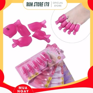 Kep chân ủ móng tháo gel , Ủ tháo móng chân