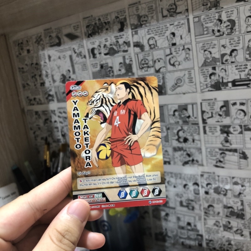 Pass Card Game Haikyuu Phiên Bản Việt