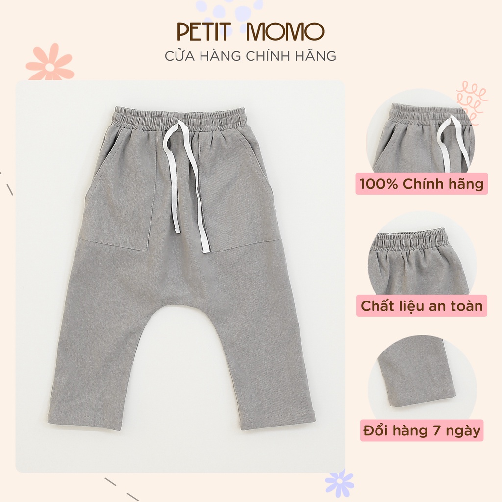 Quần Nhung Tăm Cho Bé Trai (16 tuổi) PETIT MOMO H042