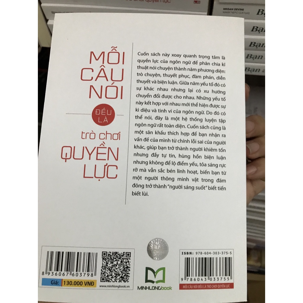 Sách - Mỗi câu nói đều là trò chơi quyền lực