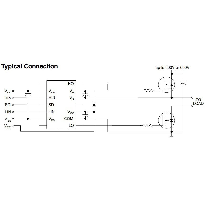 IR2110S / IR2113S - Half-Bridge Driver