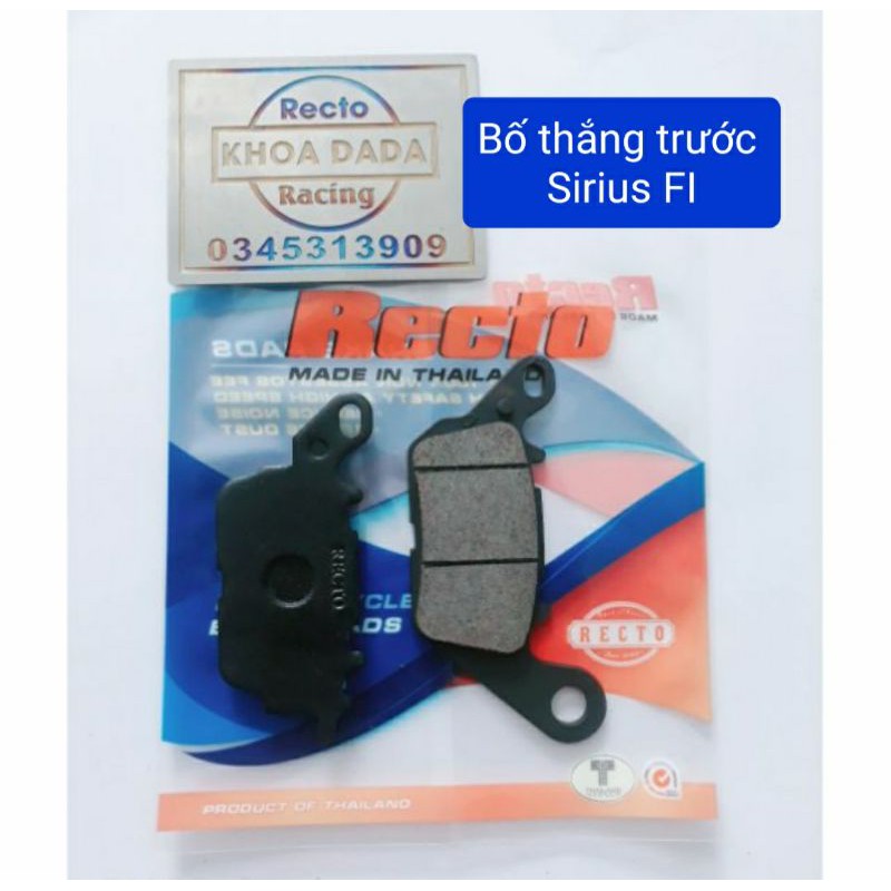 Bố thắng trước Sirius FI Recto, thái lan