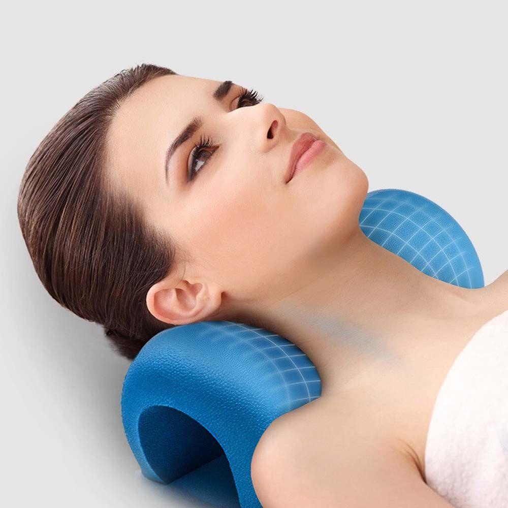 Lilyes Gối Massage Cổ Chữ V Thư Giãn Cơ Bắp / Vai / Cột Sống