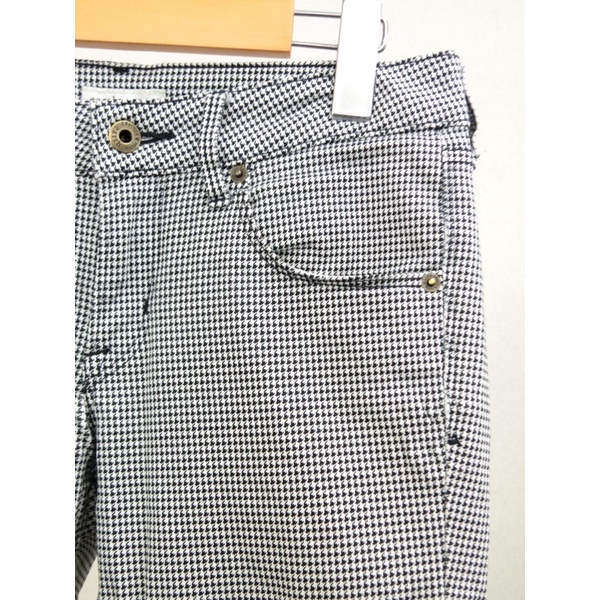 Quần Kaki Skinny EARTH Music&Ecology Hàng Xuất Dư Nhật Xịn Cao Cấp Dáng Ôm Chất Siêu Mịn Chấm Đen