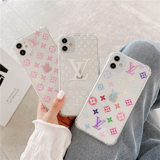 Ốp Điện Thoại In Logo LV Nhiều Màu Thời Trang Chống Sốc Cho iPhone12 11 Pro Max XS 7 8 plus SE