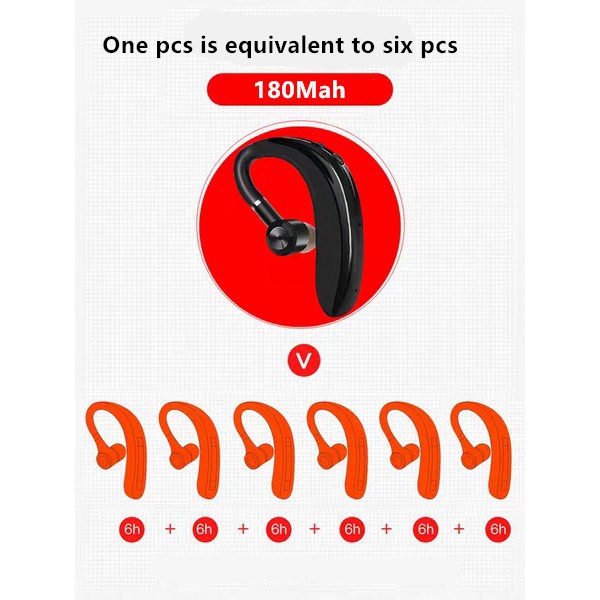 DGT Sạc nhanh mới Tai nghe không dây Bluetooth Tai nghe thể thao HD Stereo | BigBuy360 - bigbuy360.vn