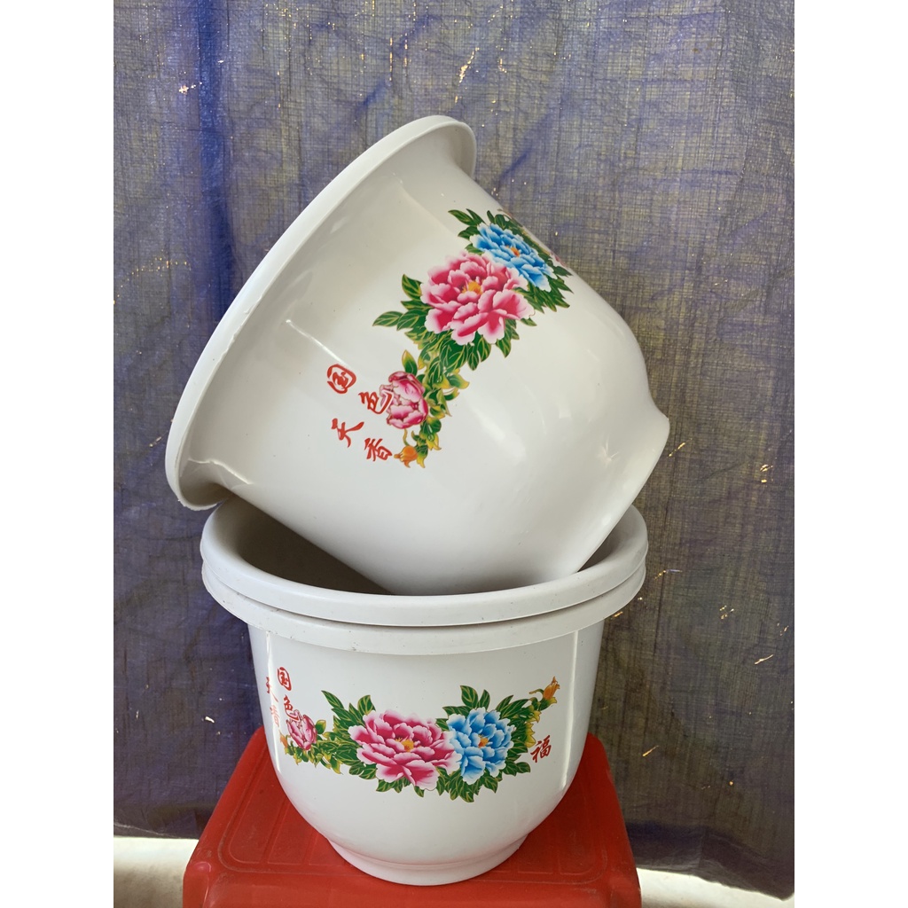 COMBO 15 CHẬU NHỰA HOA MẪU ĐƠN #H260 SIÊU ĐẸP (DỊCH TRUYỀN CHO CÂY, KEO LIỀN SẸO, BẠT PHỦ ĐẤT CHỐNG CỎ MỌC...)