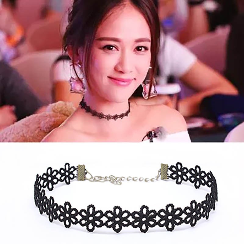 Vòng cổ nữ Choker thời trang cá tính nhiều mẫu đẹp sang trọng PK04