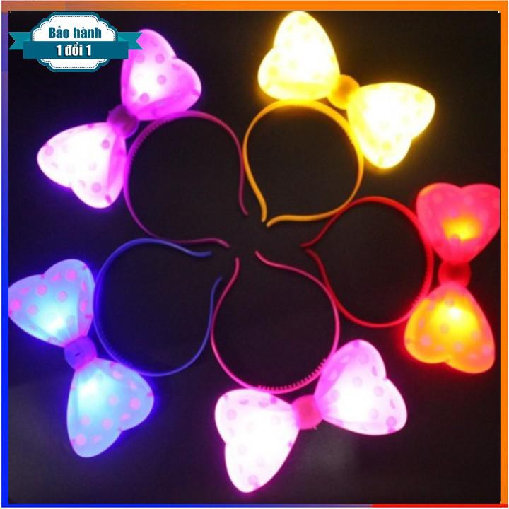 [ Gía siêu rẻ ] Băng đô hình nơ Micky phát sáng