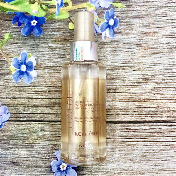 Tinh dầu SP Wella Luxe Oil Keratin cho tóc khô hư tổn 100ml - mỹ phẩm tóc Kaylee